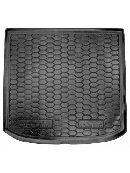 Коврик в багажник Seat Altea XL ( Avto-Gumm ) ( верхняя полка ) 2015 -