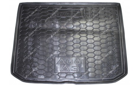 Коврик в багажник для Audi A3 Sportback (2012>) полиуретан Avto-Gumm