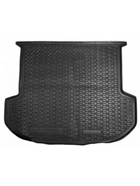 Коврик в багажник для  HYUNDAI Santa-Fe (2018>) (5мест) ( Avto-Gumm ) полиуретан