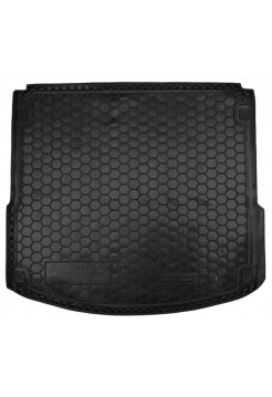 Коврик в багажник для Fiat Doblo (2010-) (5мест) корот. база ( пластик ) ( Avto-Gumm )