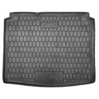 Коврик в багажник для Volkswagen Golf 4 (хетчбэк) пластик ( Avto-Gumm )
