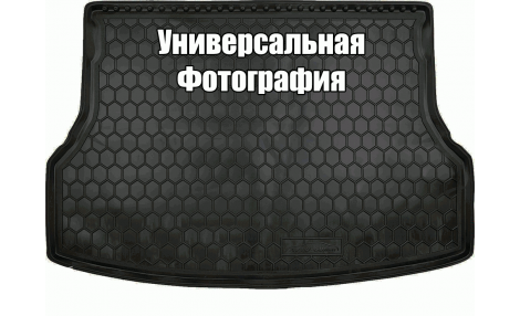 Коврик в багажник для Audi A4 (B6 - B7) (2000 - 2007) (седан) ( пластик ) ( Avto-Gumm )